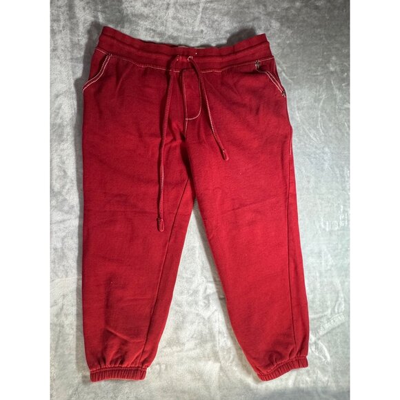 True Religion Red Jogger Pants  XL with a Relaxed Fit a comfortable and stylish - Picture 12 of 16